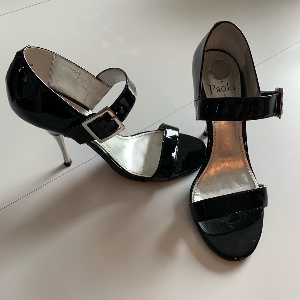 Paolo Patent Leather Heels